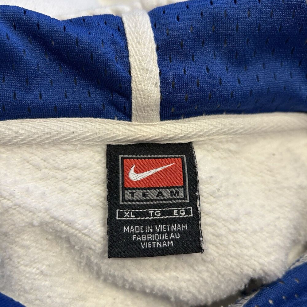 Nike‎ University Kentucky Hoodie Sweater Center Swoosh White Mens XL - Picture 7 of 8